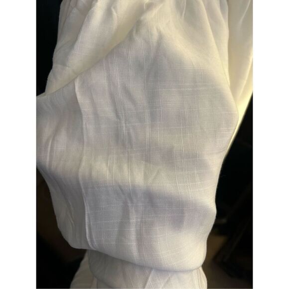 NEW Tie Strap Ruffle A Line Beach Long Maxi Dress L 12/14 - Picture 9 of 9